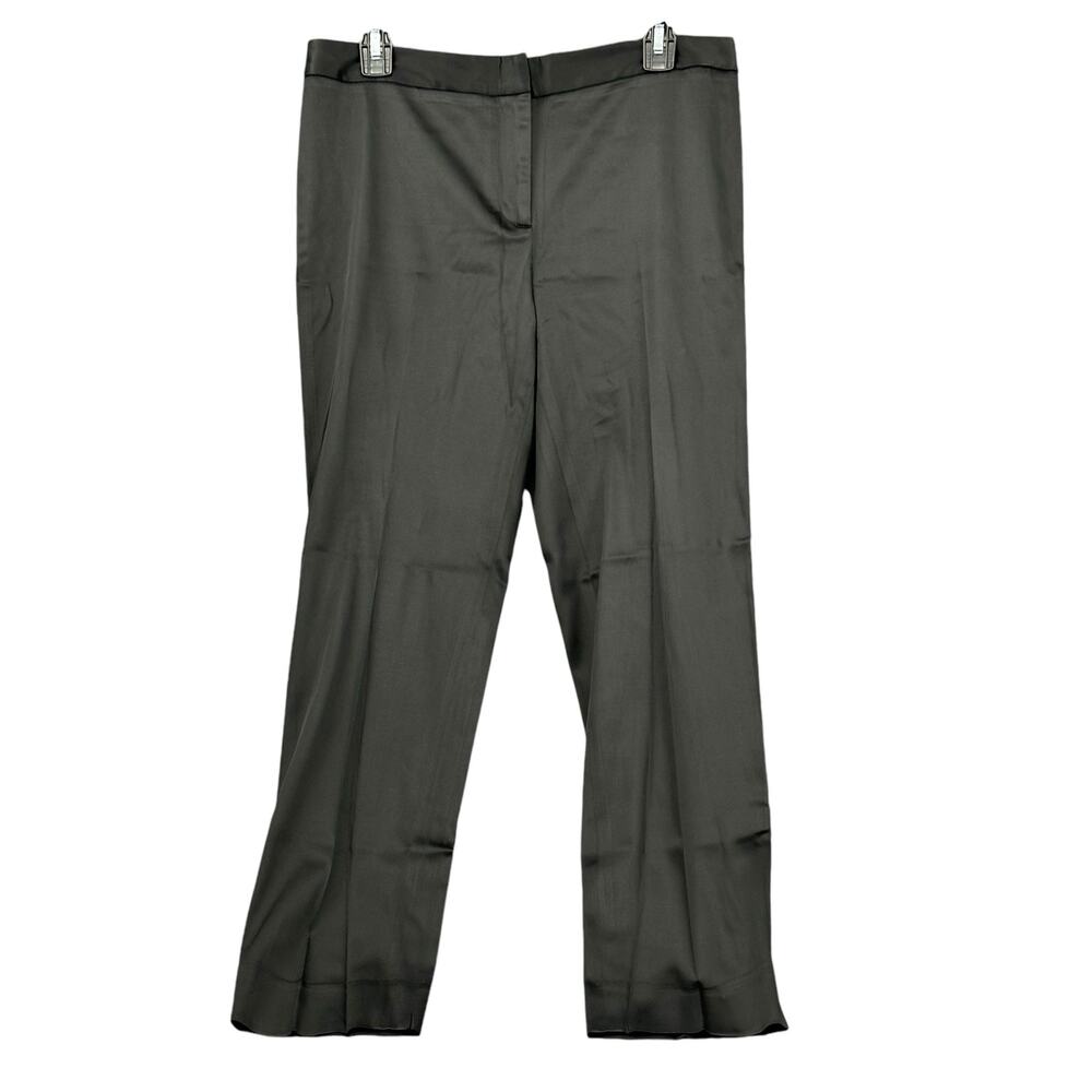 Talbots Pants Womens 6 Black Signature Dress Satiny‎ Stretch Career Office Work